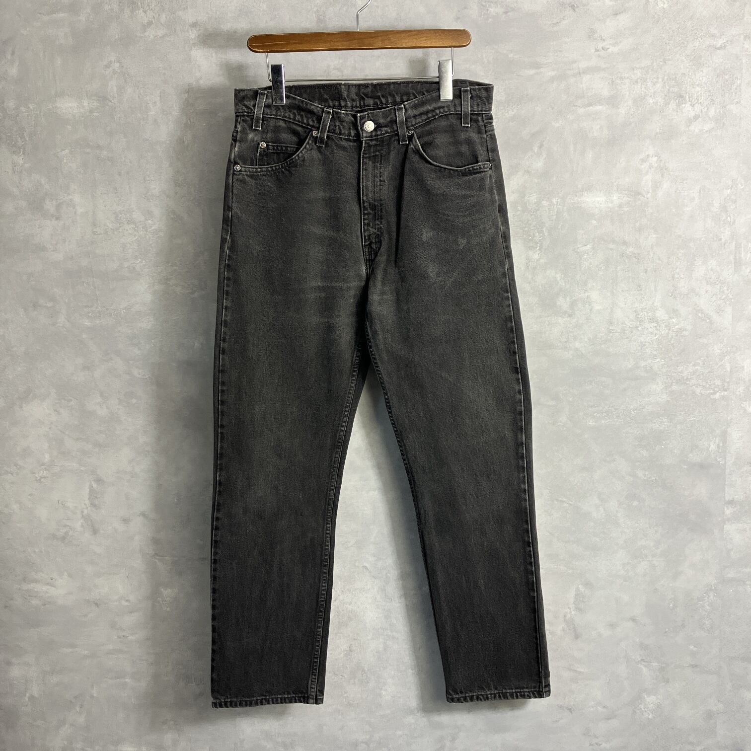 90年代 フランス製 Levi's ユーロリーバイス 501 ストレート ブラック
