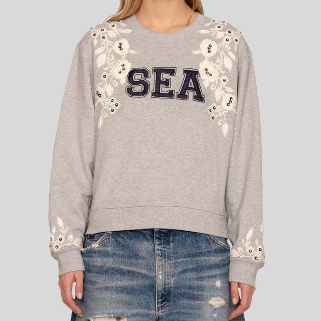 SEA NY　GEORGIE SPORTSWEAR SWEATSHIRT　GREY