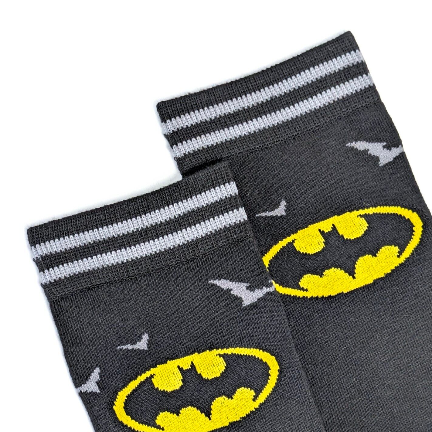 ♧【 crew socks / クルーソックス 】BATMAN ( バットマン ) / 靴下 / ソックス〚アメリカン雑貨 アメトイ〛