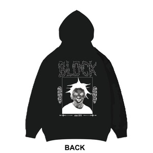 【NEW ITEM/Pre-Order】 BLOCK Limited HOODIE[BLACK]