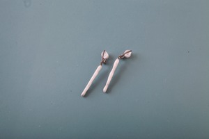 Wire Glass Earrings W01