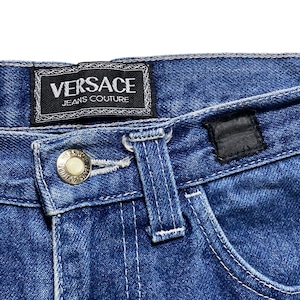 vintage VERSACE JEANS COUTURE tapered denim pants