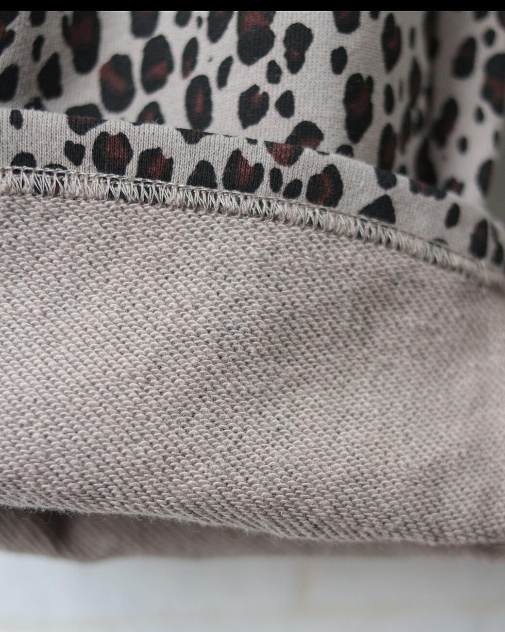 TMDL】レオパード ワイドストレート スウェットパンツ (250363