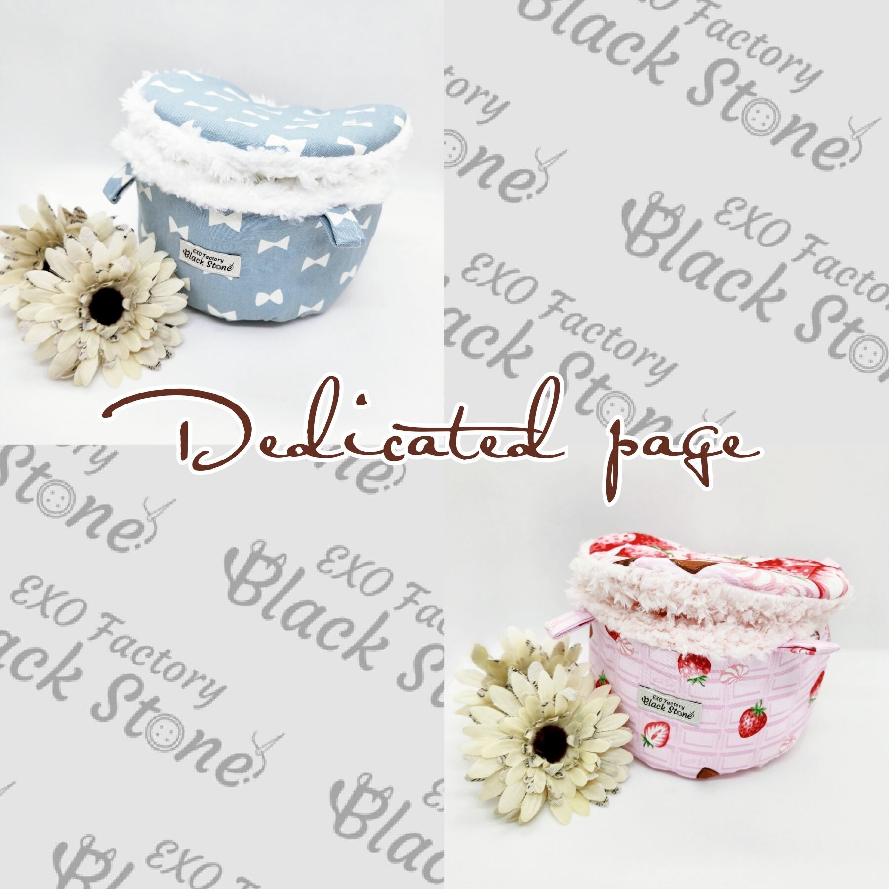 お客様ご専用ページ☘バーレルポーチMサイズ