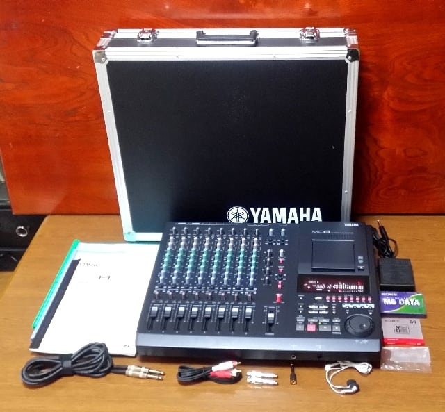 MULTITRACK MD RECORDER YAMAHA MD8 美品・完動品・トランク付き   MTR