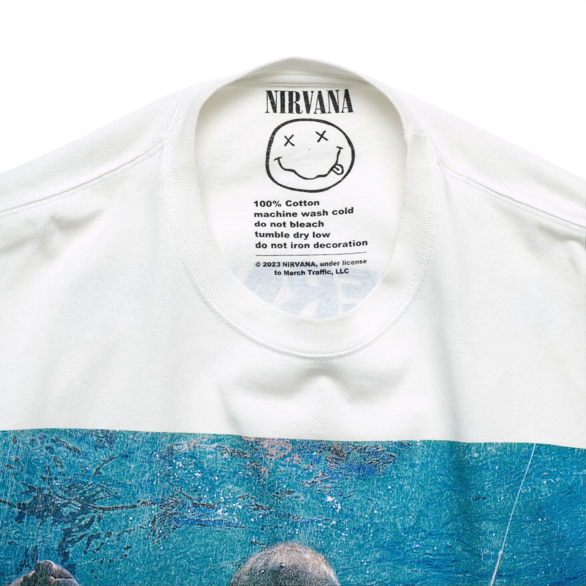NIRVANA ニルヴァーナ NEVERMIND ネバーマインド アルバム Tシャツ
