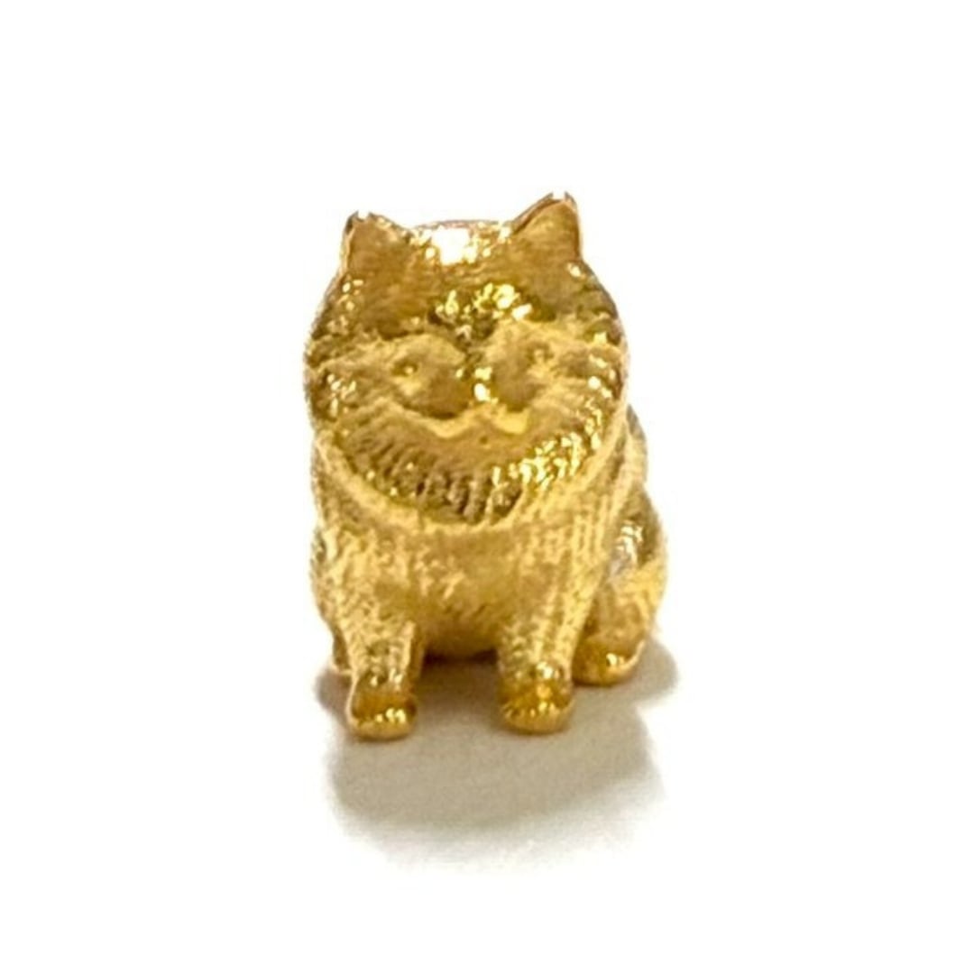 純金 約1g ポメラニアン JUNGOLD 指先サイズの芸術品 | JUNGOLD【純金
