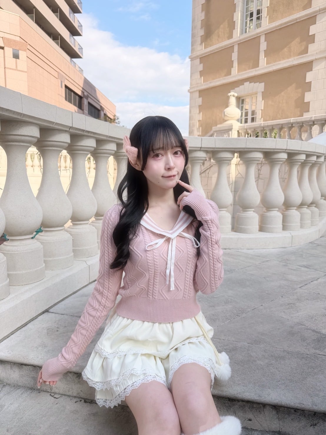 sweet sailor ribbon knit