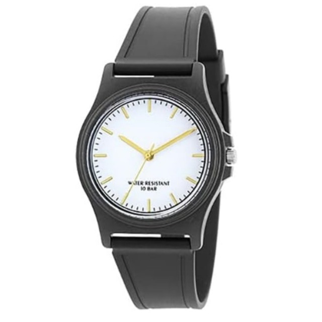 J-AXIS 10気圧防水 ブラック ユニセックス腕時計 20G1363-WI