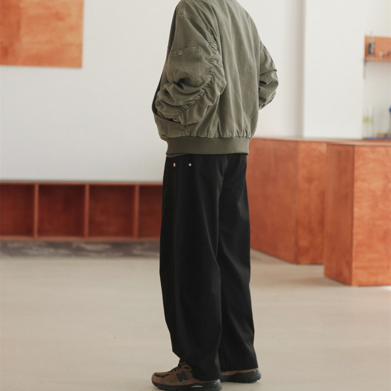 タックワイド リラックスパンツ N3373 - 3