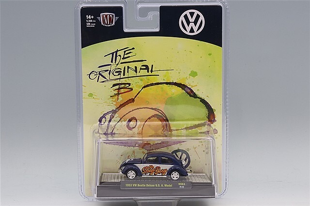 M2 Machines / エムツーマシーン 　1/64 フォルクスワーゲン ビートル デラックス USAモデル 1953 “Slug Bug” 　31500-HS63