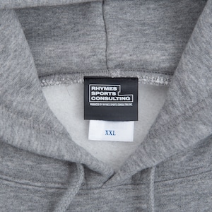 SHOEHURRY! LOGO SWEAT HOODIE (HEATHER GRAY/WHITE) | 裏起毛パーカー(ヘザーグレー/ホワイト)