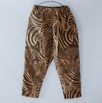 Real zebra TEX pants  / kids XXL(140-150)  /  Dark Mocha