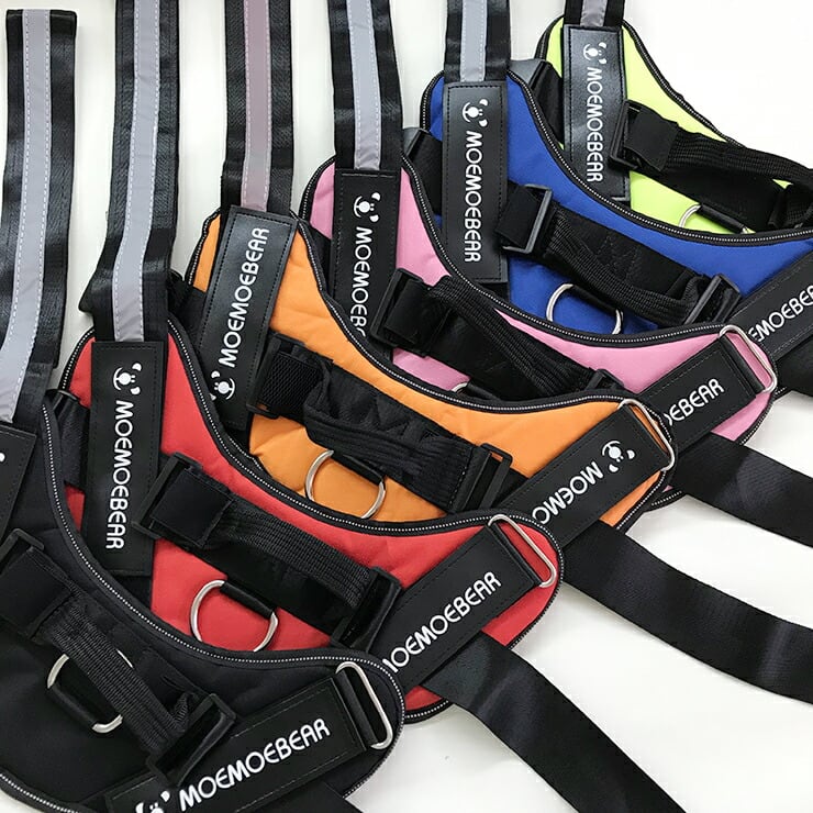 選べるカラー☆ハーネス 【S・M・L】 ブラック レッド オレンジ