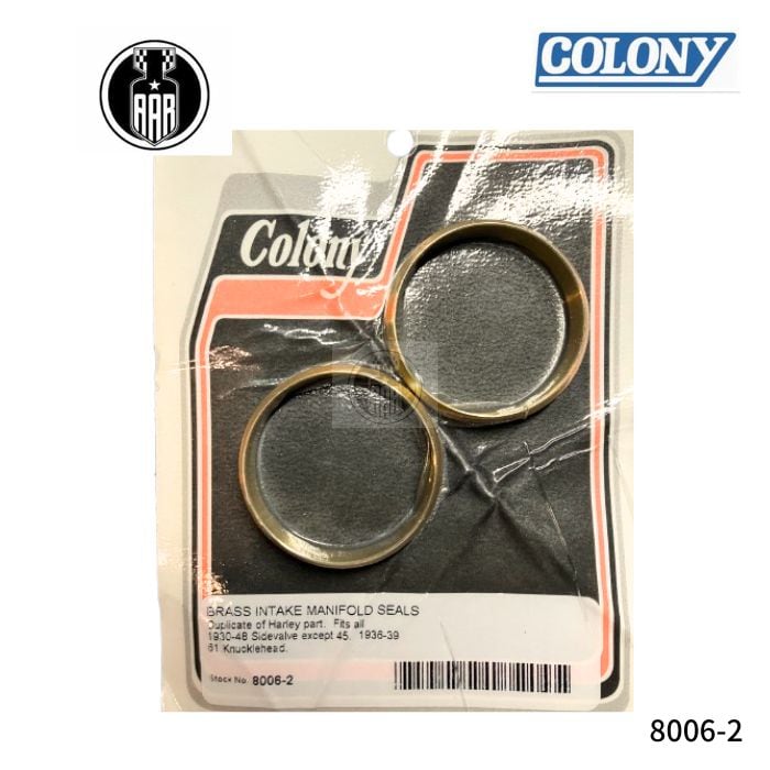8628-6 Colony コロニー スロット付き 1/4-24 スレッド ナット