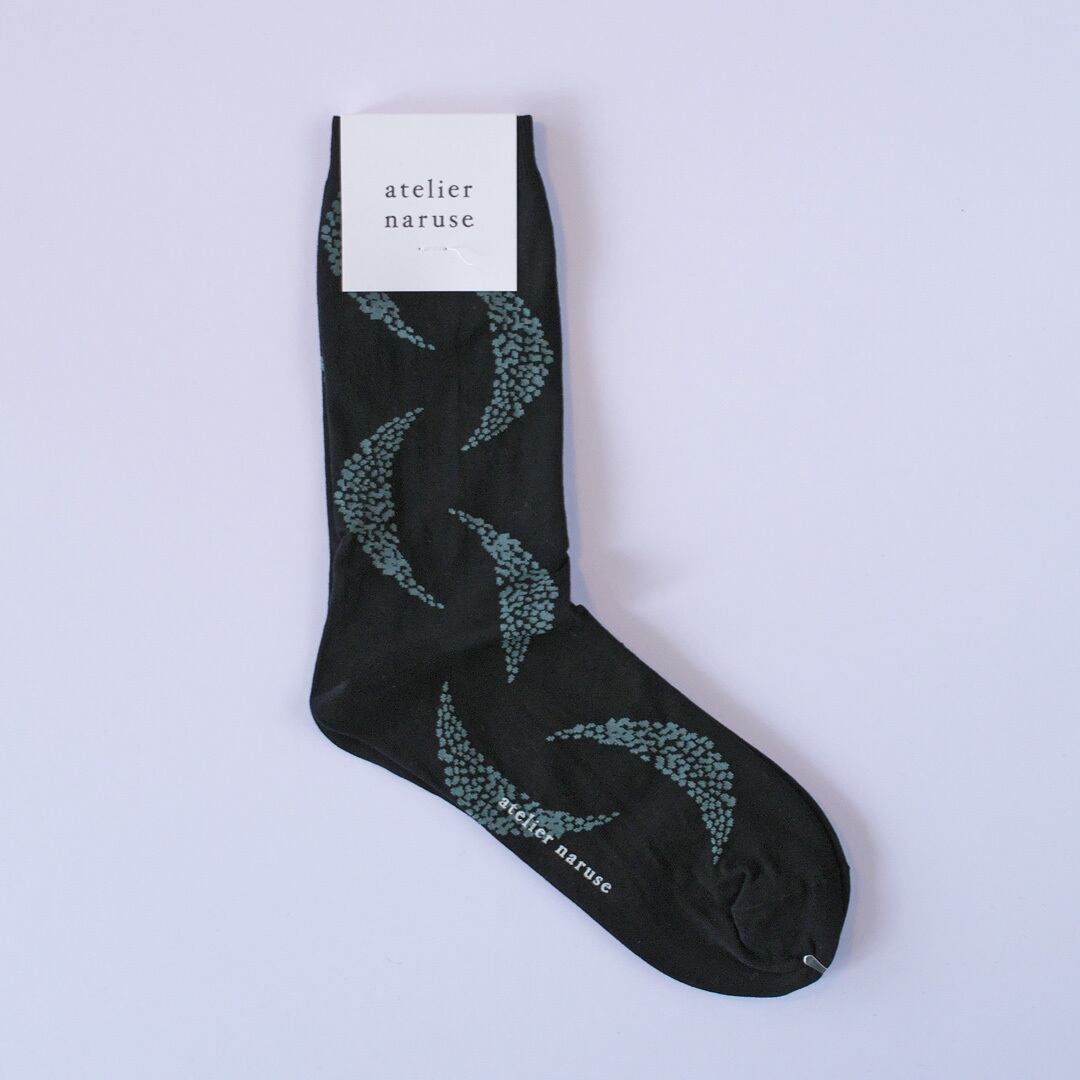 atelier naruse アトリエナルセ コットン 12moon ミドルソックス