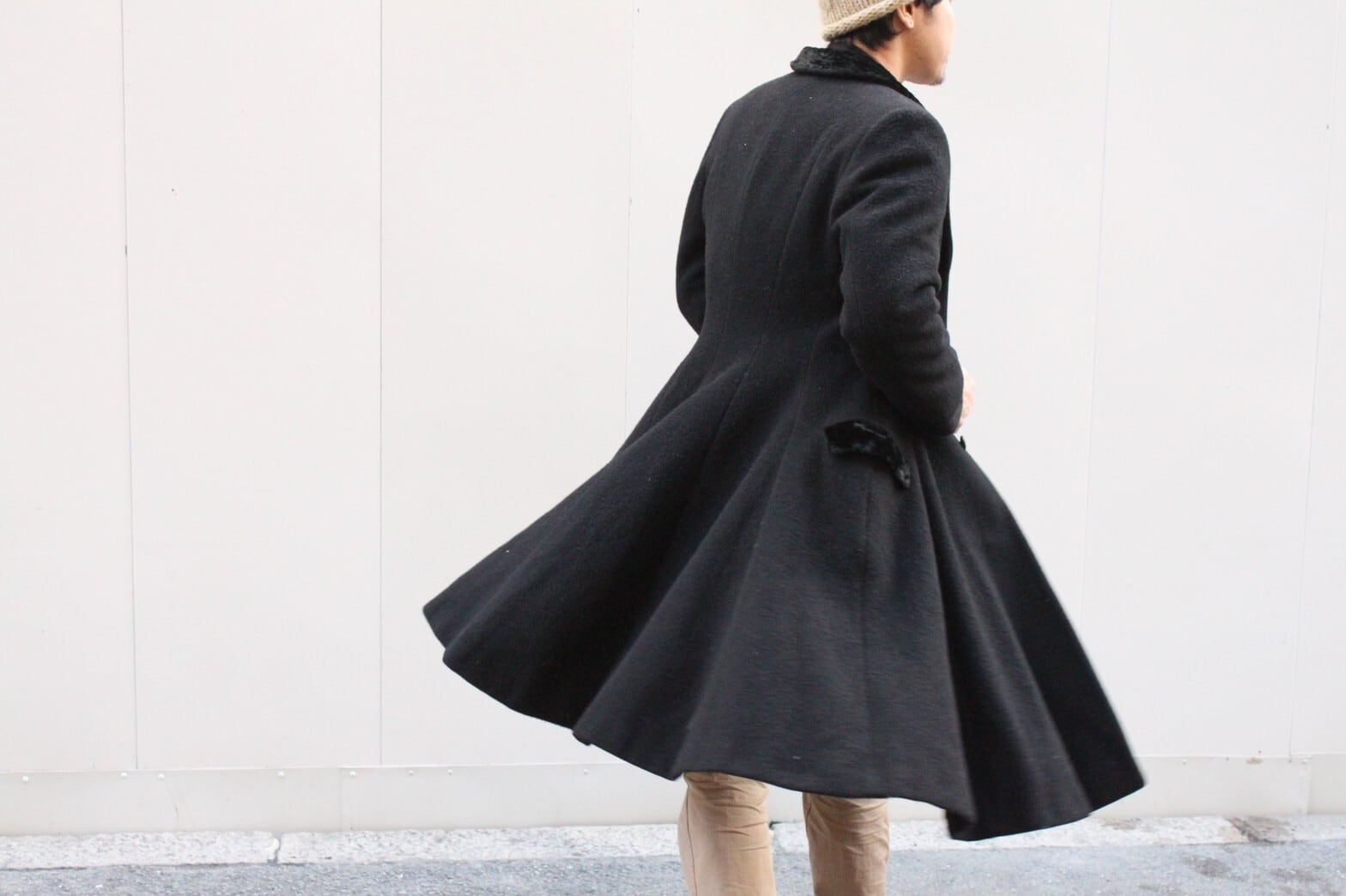 90s (1997) COMME des GARCONS Archive Wool Coat