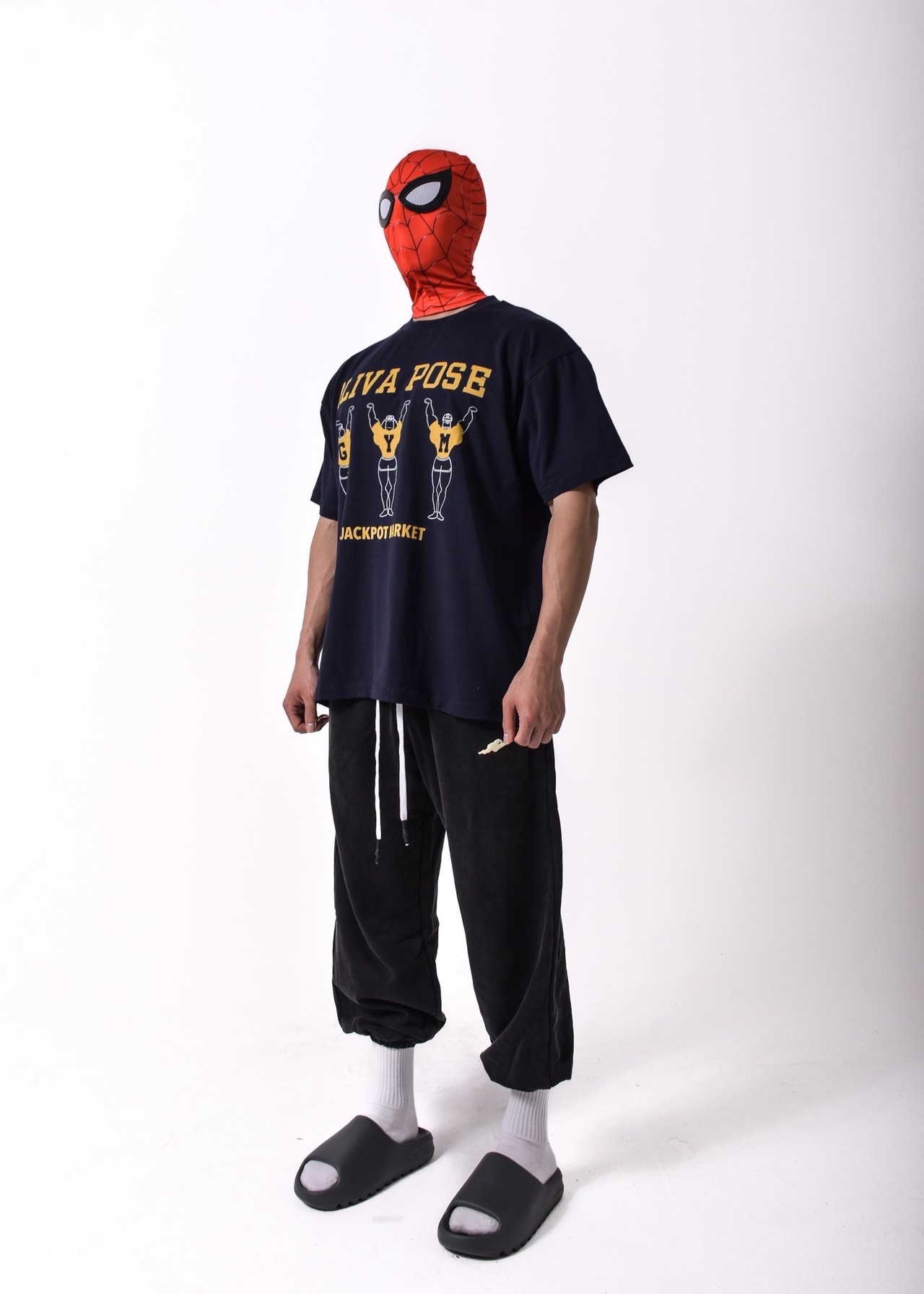 OLIVA POSE Tシャツ　ネイビー