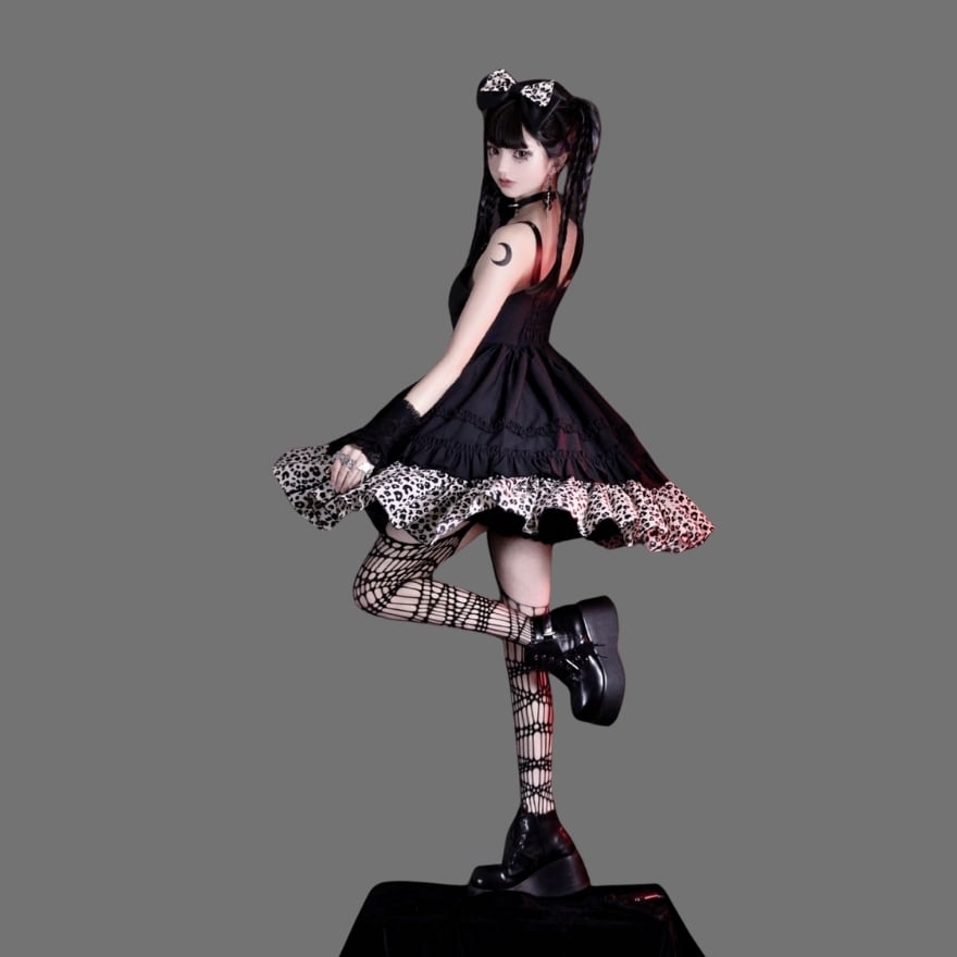 ゴスロリ ジャンパースカート ワイルドダークゴシック 生誕祭 ろりぃた