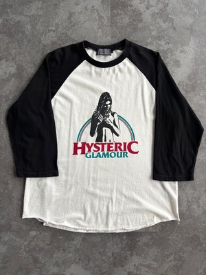 Hysteric Glamour Classic Girl Raglan Long Sleeve Tee