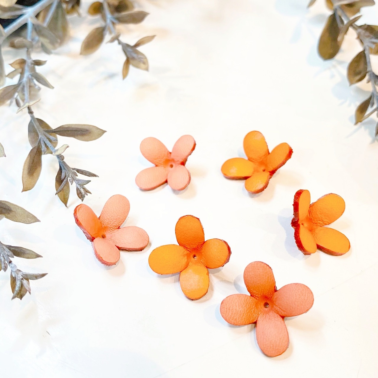 【アウトレット】ライラック(ピンなしタイプ）オレンジ6個セット - 2