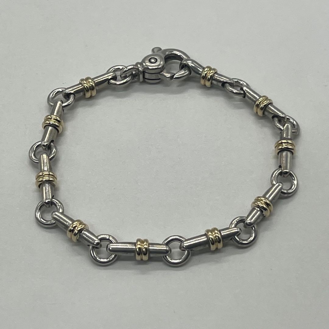 ティファニー TIFFANY ブライドルリンク ブレスレット コンビ 希少