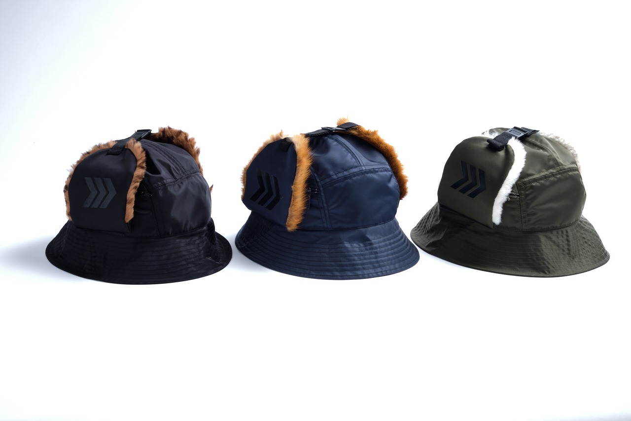 4way 5panel HAT with dog ear 《all season》