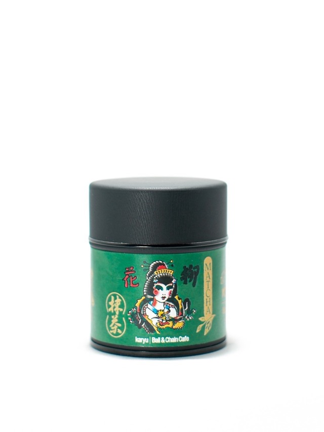 花柳 KARYU × BALL&CHAIN CAFE オリジナル抹茶 静岡・本山茶 20g
