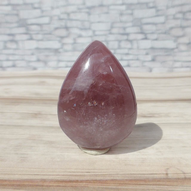 ディープローズクォーツ・カボション No.1