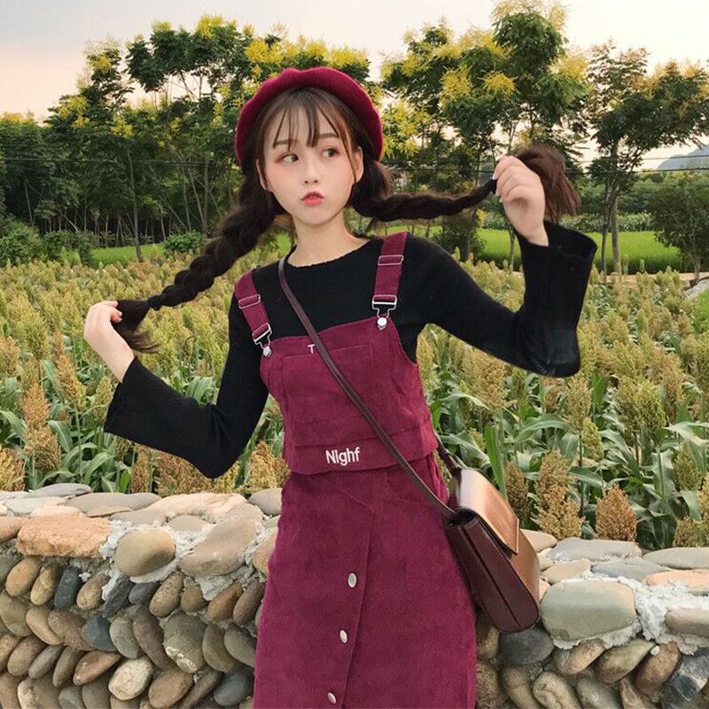 スプリングオータム刺繍スカート 春物 秋物 萌量不足16326667802