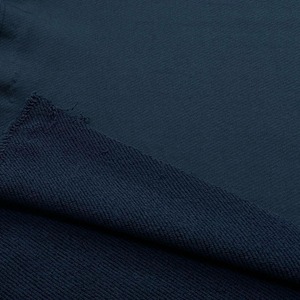 ★NY811◆1.9m◆綿ポリエステル表面滑らか裏毛ニット生地◆ダークネイビー