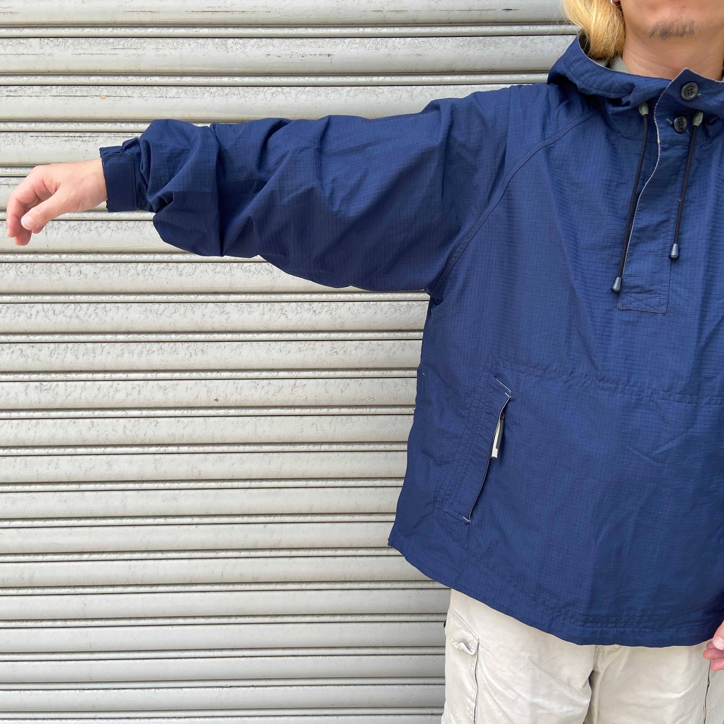 tech anorak parker テック　アノラックパーカー　クリア　00s