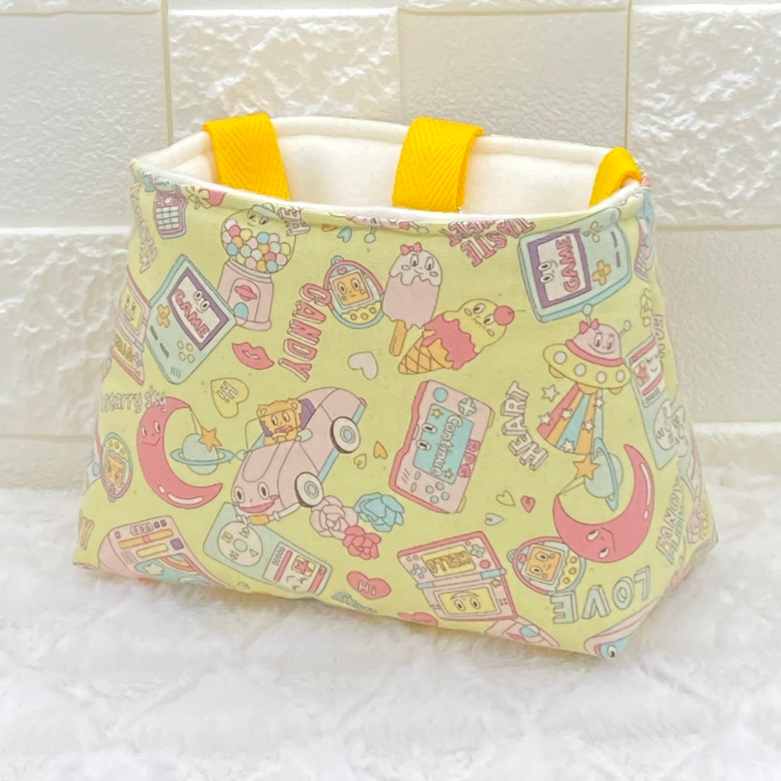 フクロモモンガ ポーチ ダブルサイズ | ぷくぷくインテリア
