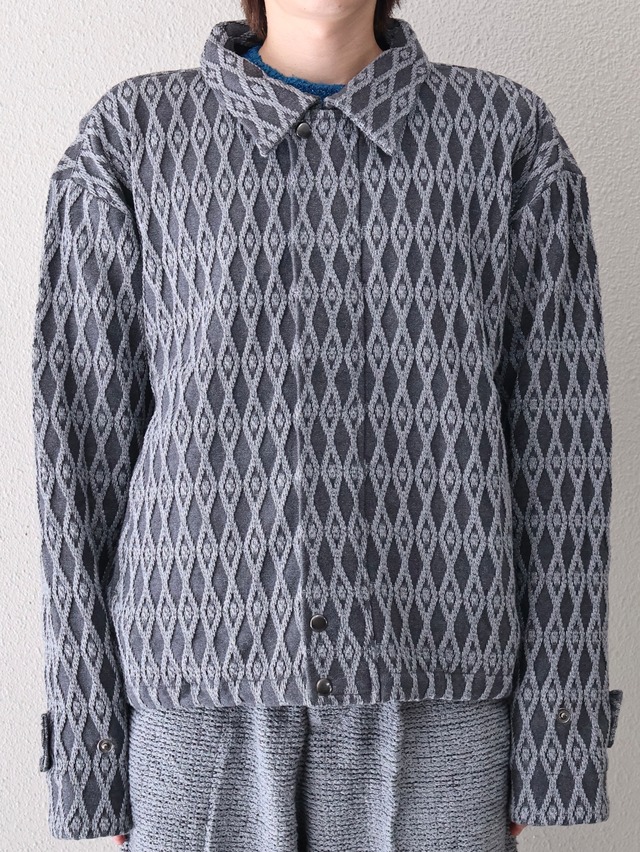 【ISA BOULDER】DIAMOND JACKET/ash