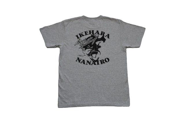 【M】Angler's Base IKEHARA NANAIRO bass Tshirt ｸﾞﾚｰ M