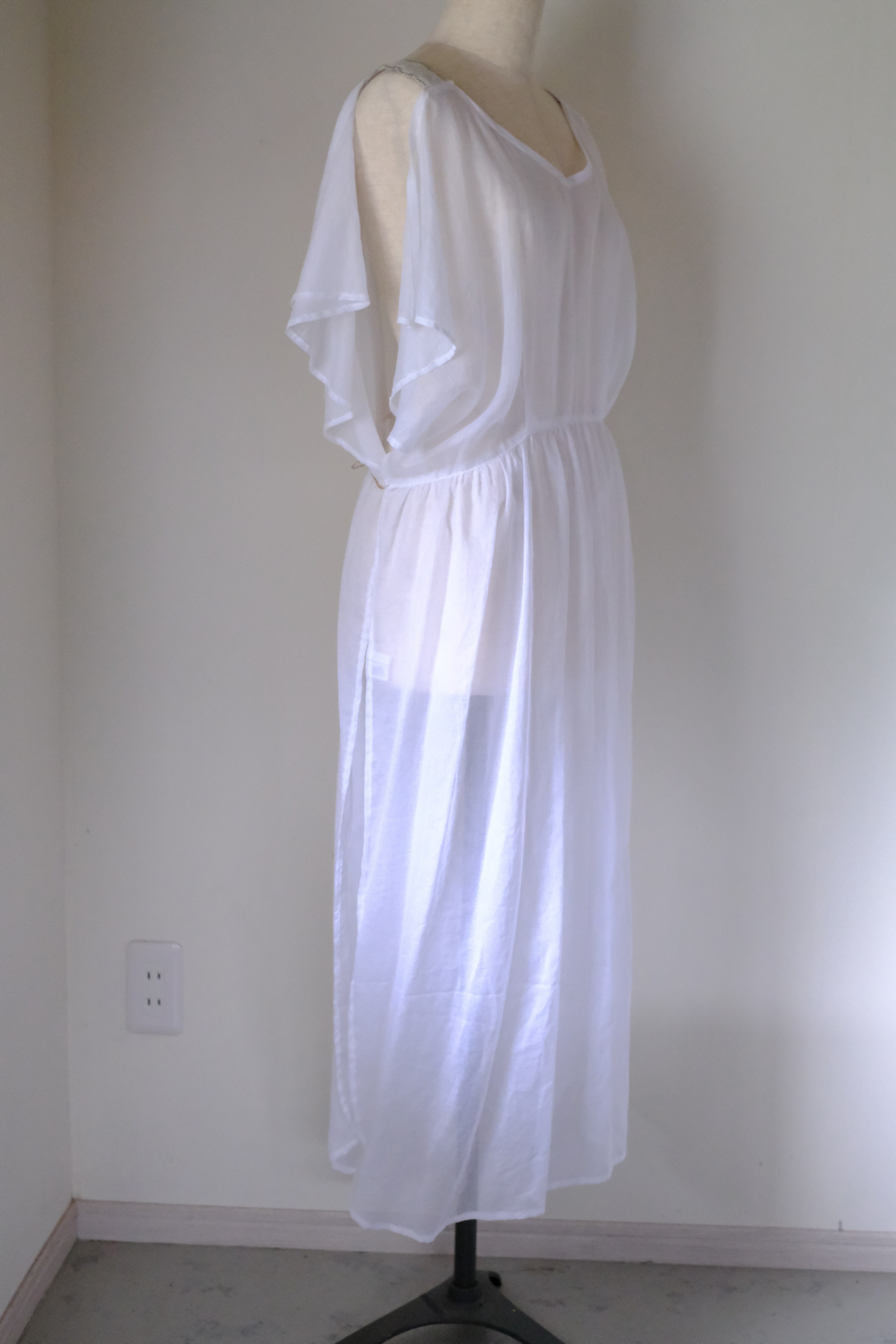 シアーワンピース cl-115(オフ白)