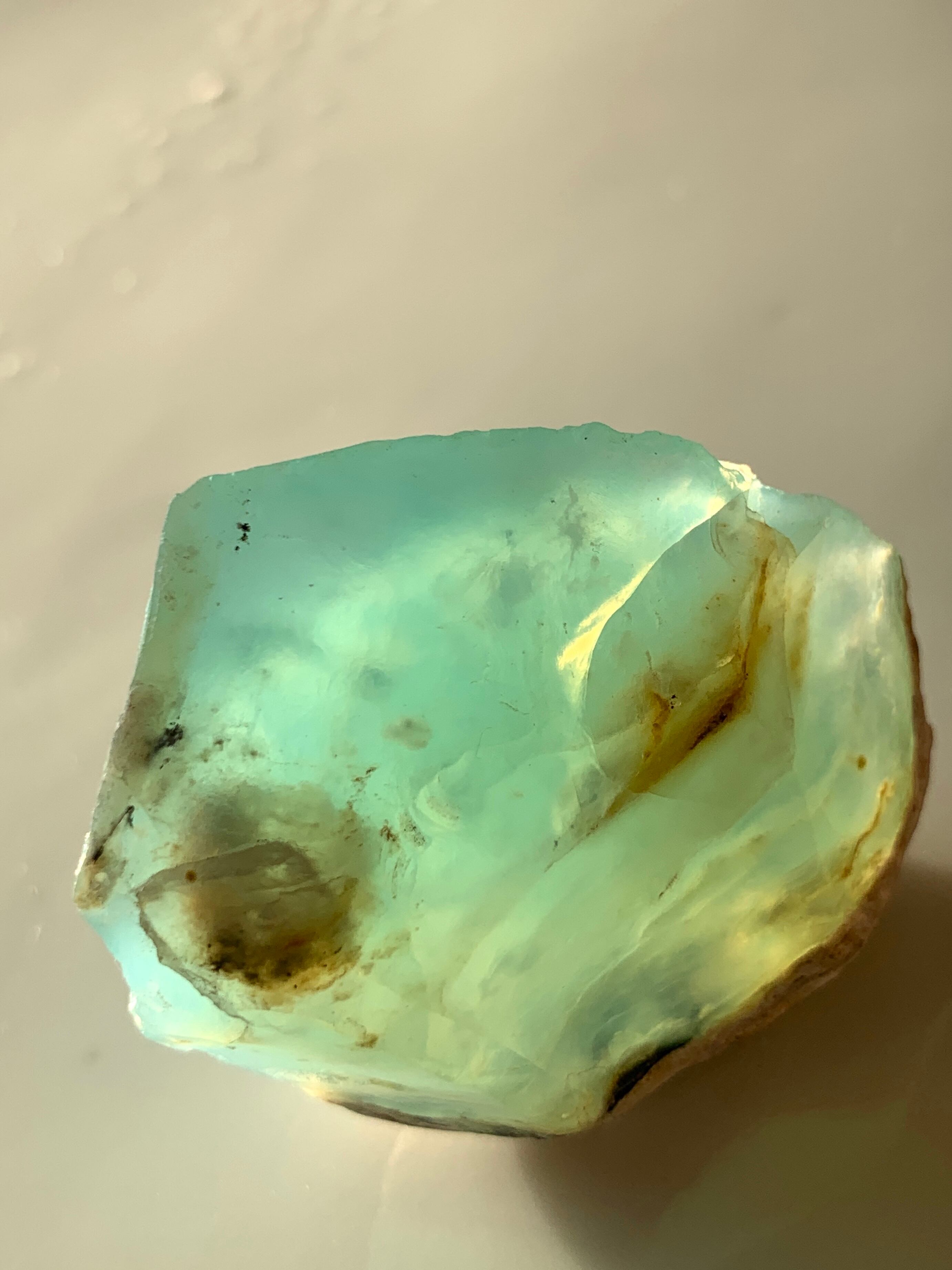 ペルー産ブルーオパール原石 | komichi コミチの石