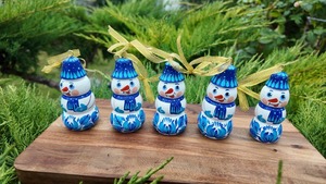 クリスマスデコレーション　スノーマン1点のみ（ティモシェンコ作）