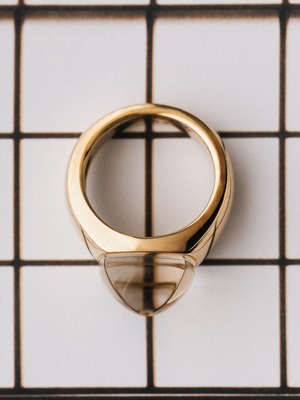 Crystal Glass Ring