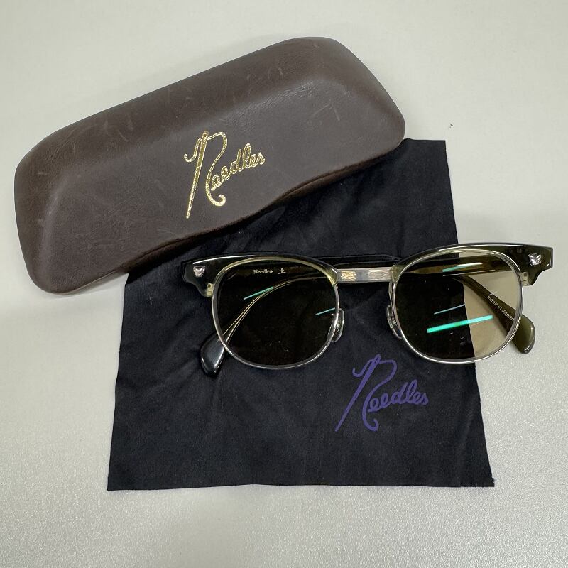 Needles◇跳ね上げ式/土/サングラス/PUP/メンズ//