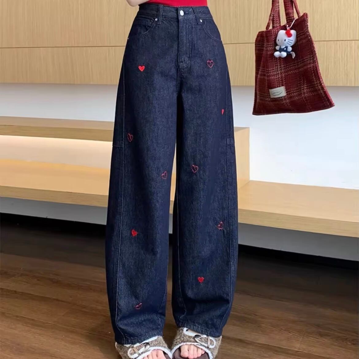 スウィートハートワイドデニム