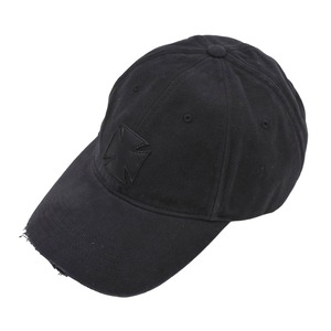 【VETEMENTS】LEATHER BIKER CROSS CAP