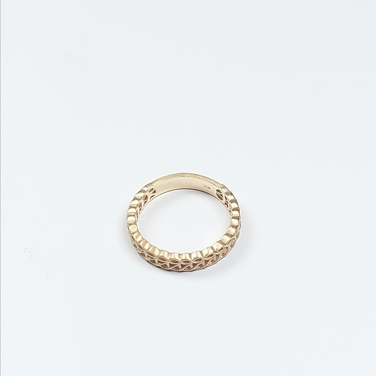 K10 Mesh motif Ring