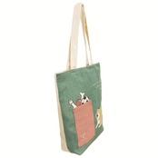 Mintinn A4が入る前ポケットトートバッグ 55006 しばっころ