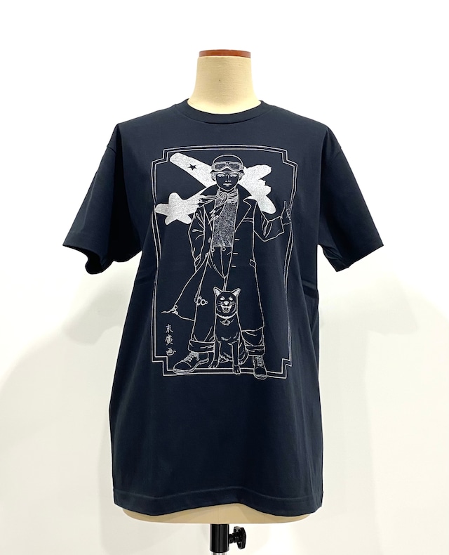 【ビーム25周年描き下ろし企画】丸尾末広「戦災バガボン」Tシャツ