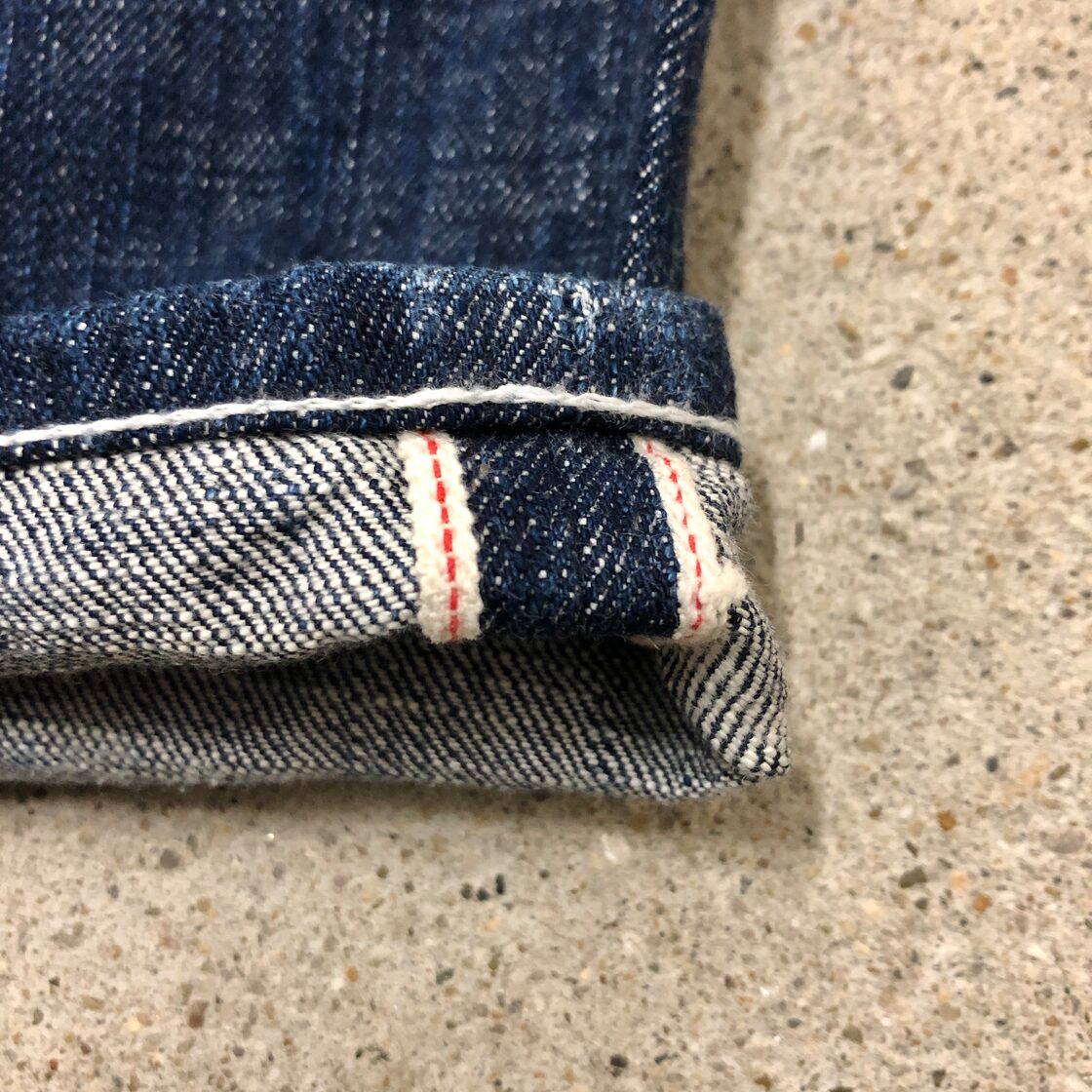 REVOLVER/Denim pants/42/デニムパンツ/シンチバック/セルビッチ/赤耳 