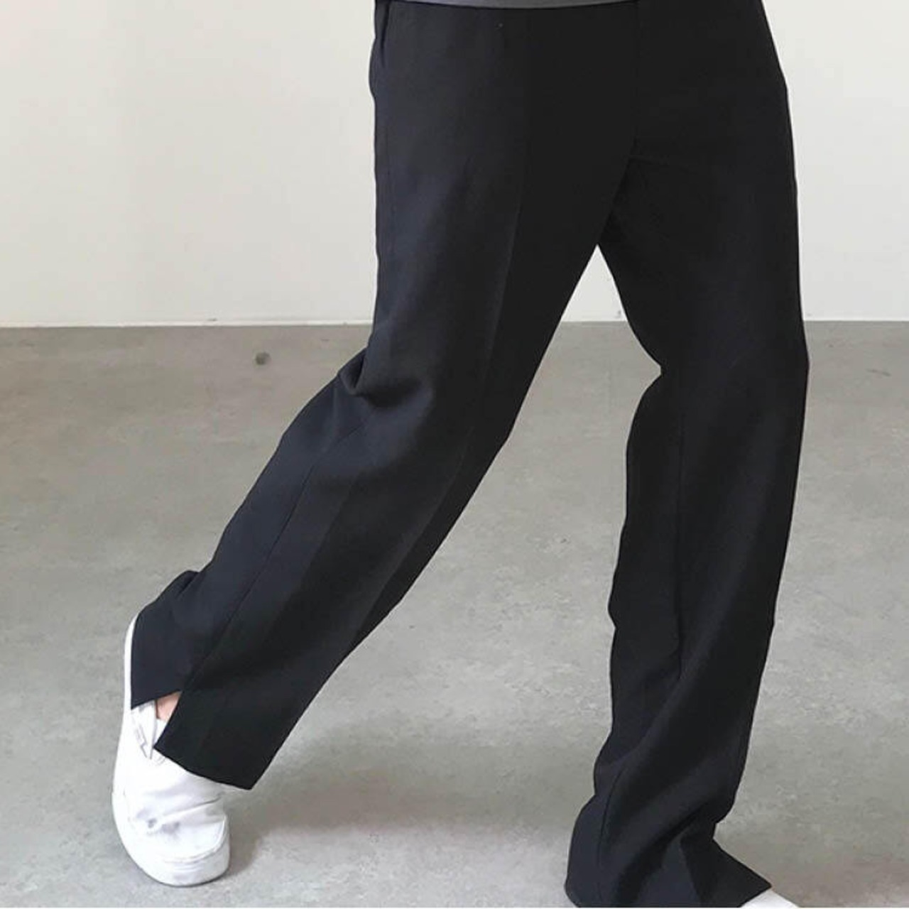 スプリットストレートパンツ　MT0180001