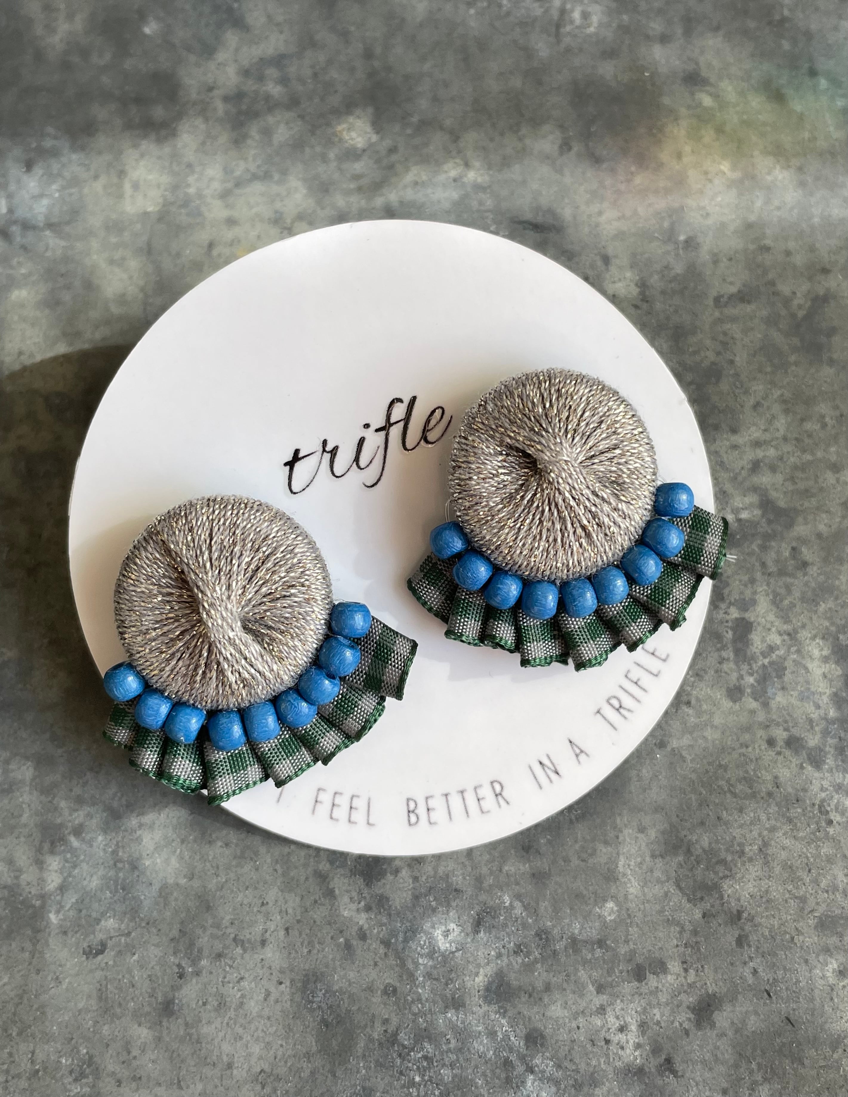 itomaki pleats Pastel standard シルバー×グリーン