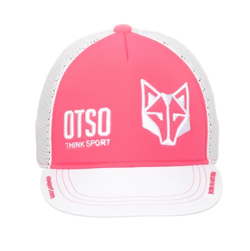 OTSO(オツソ) SNAP BACK CAP FLUO PINK & WHITE(スナップバックキャップ ピンク&ホワイト)