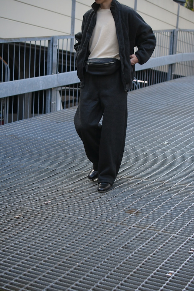 blurhms / Pe/Silk Fleece Pants (HeatherBlack)
